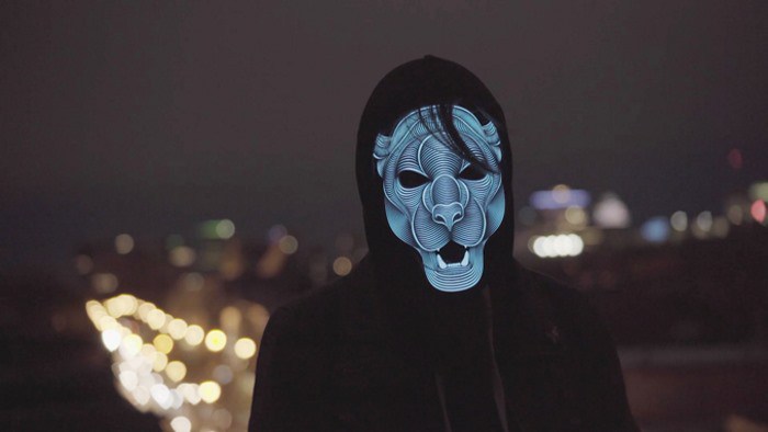The Sound Reactive LED Mask