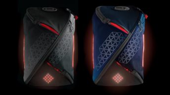 Lumos Aster, mochila con luces para ciclismo