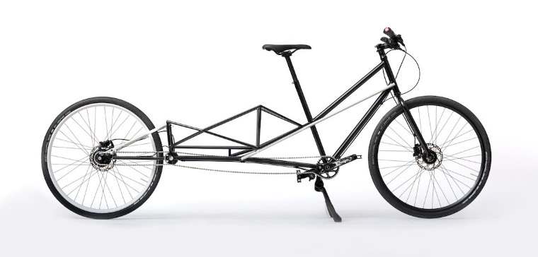 Convercycle, bicicleta eléctrica que puede convertirse en pocos segundos en una bicicleta de carga